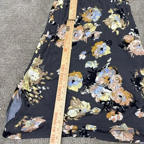 Love Stitch Dress Multicolored Floral Short Sleeve Women’s Size Medium/Large - Picture 6 of 11